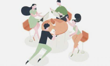 Başarılı Ekip Çalışması. Bizce Başarı = Ekip Çalışması Başarılı Ekip Çalışması. Toplantı masasında fikir üreten ekip üyeleri