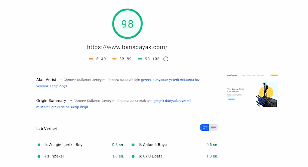 Google Page Speed Arttırma