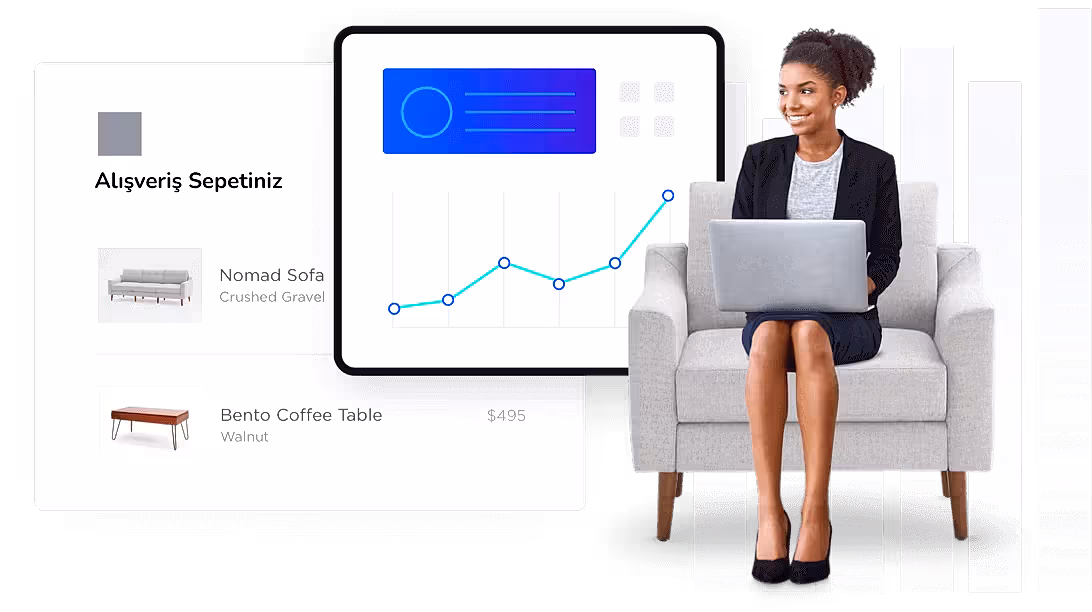 Özel E-Ticaret Sitesi Tasarımı ile Satışlarınızı Artırın E-Ticaret sitesi tasarımıyla dijital satışları artırma hizmeti