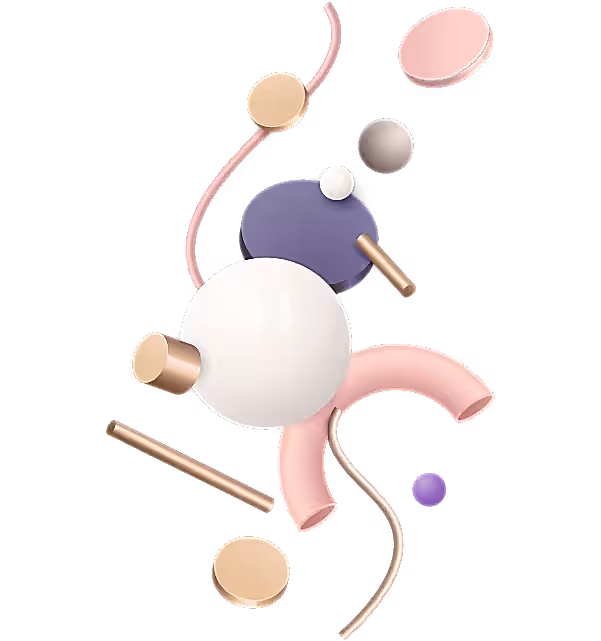 Neden E-Ticaret Sitesi Sahibi Olmalısınız? 3 boyutlu e-ticaret konseptli soyut şekiller desktop